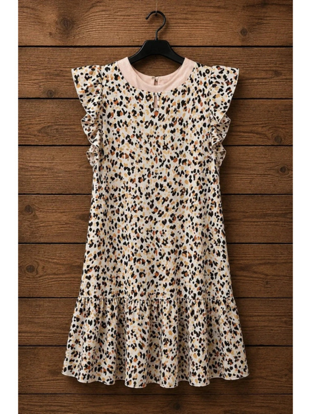 Leopard print dress